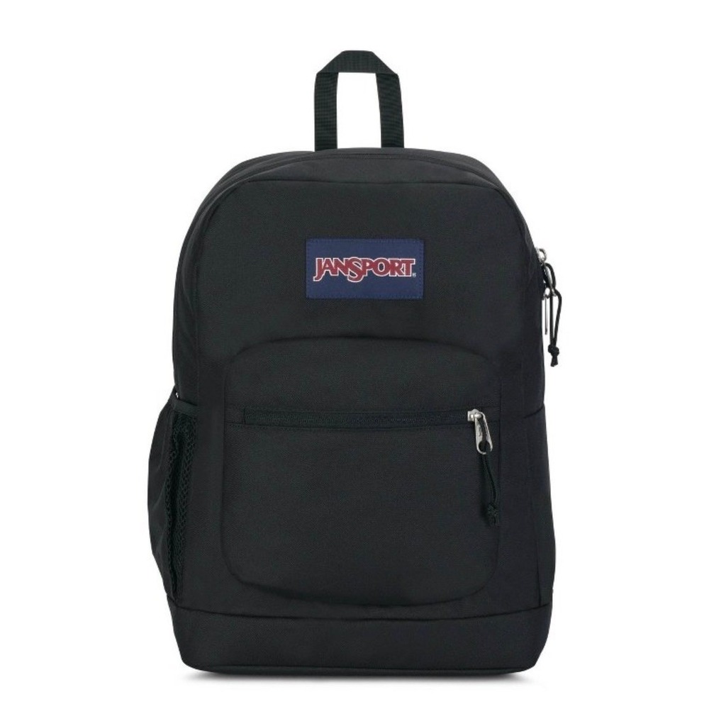 JanSport Cross Town Plus 17" Fits15" Laptop Water ResistantBackpack - Black
